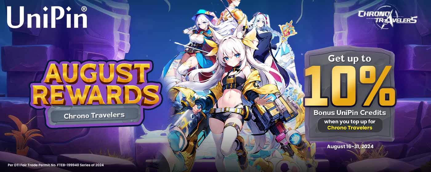 August Rewards: Chrono Travelers (PH)